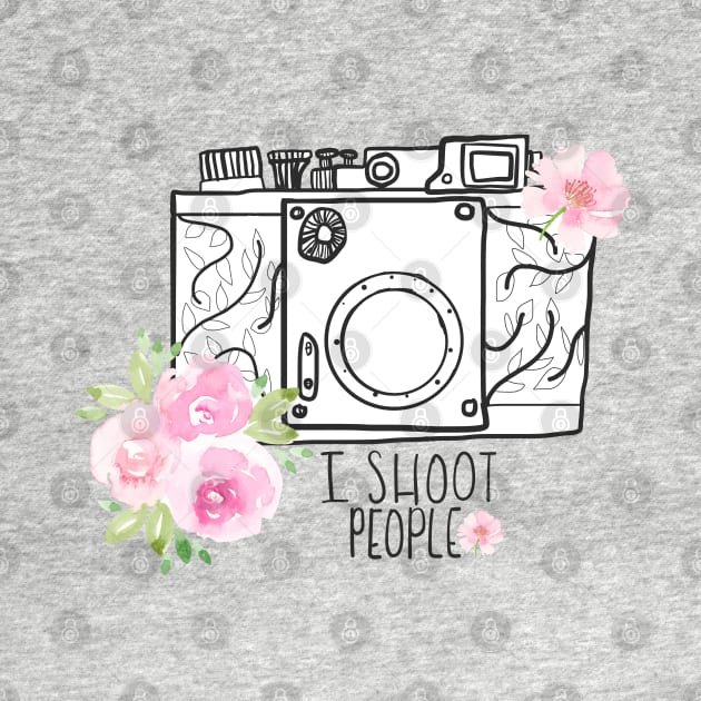 I Shoot People - Photography Camera by Harpleydesign